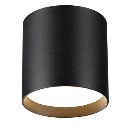 фото Светильник черный/металл IP20 LED 8W 480Лм 3000K/4000K/6000K 120° 220-240V OBEN HIGHTECH, арт. 7129/8CL