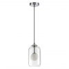 Хром/ белый/прозрачный/стекло Подвес G9 1*40W LOSTAR PENDANT, арт. 4953/1