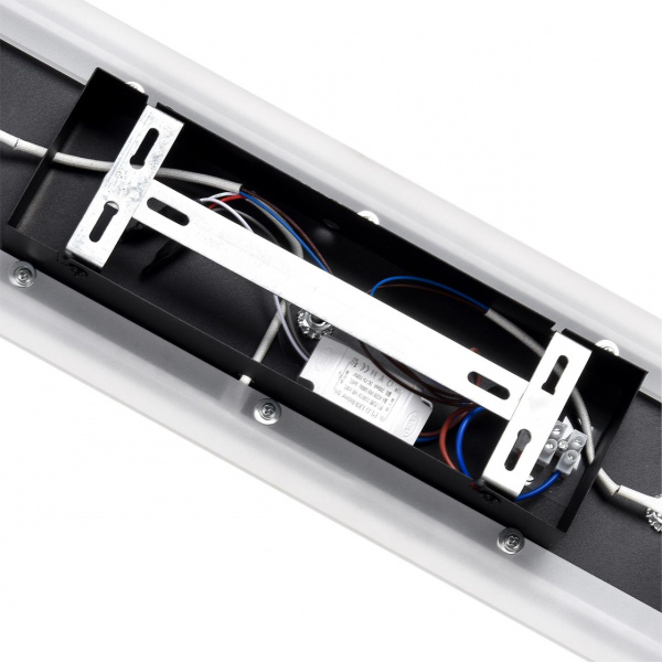 фото Черный/дерево, металл/МДФ Настенный светильник GU10 LED 3*10W + LED 20W 4000K 220V PINE LEDIO, арт. 8025/20WL