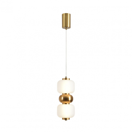 фото Бронза/белый, металл/стекло Подвес LED 10W 4000K 220V TAISHA LEDIO, арт. 8324/20L