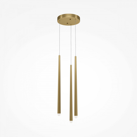 фото Подвесной светильник Maytoni Cascade MOD132PL-L18BSK, латунь