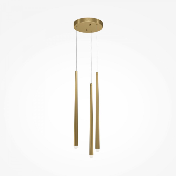 фото Подвесной светильник Maytoni Cascade MOD132PL-L18BSK, латунь