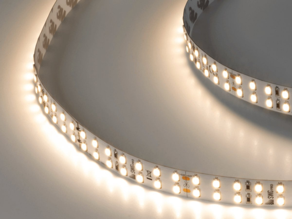 Светодиодная лента SWG PRO 2835, 196 LED/м, 20 Вт/м, 24В, IP20, Цвет: Нейтральный белый, SWG2P196-24-20-NW-20, катушка 5 м