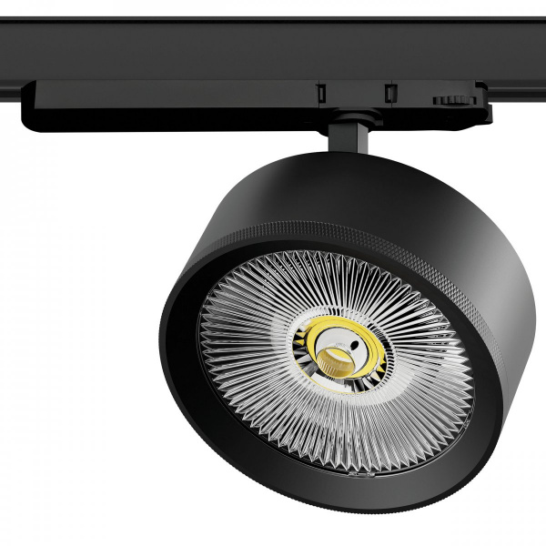 фото Светильник для трековой системы Quattro LED 35W с управлением TRIAC Alta Pro, черный Lightstar A5747TRIAC