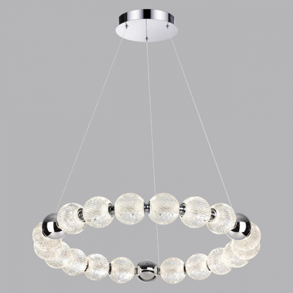 фото Хром/металл/акрил Люстра LED 60W 4000K 4987лм CRYSTAL L-VISION, арт. 5007/60L
