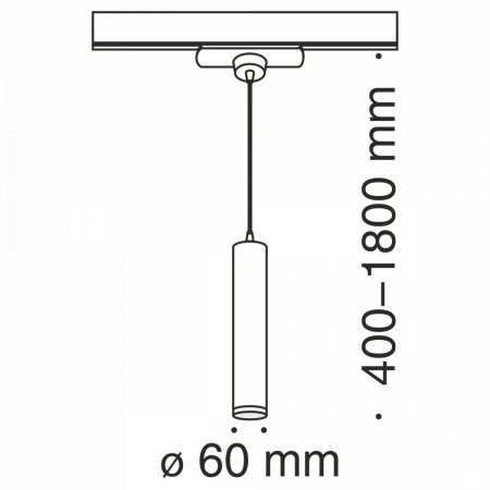 фото Трековый светильник Maytoni Technical Focus MINI TR008-1-GU10-W, белый