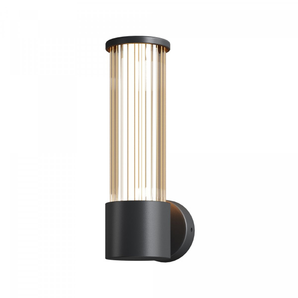 Уличный настенный светильник Maytoni Outdoor Lit O593WL-L8B3K, черный