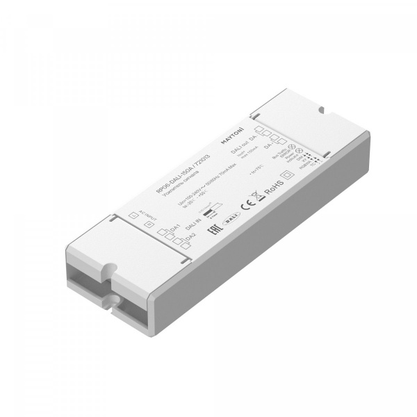 Усилитель сигнала DALI DT6 DT8 150А 230В IP20 Maytoni 721013, белый