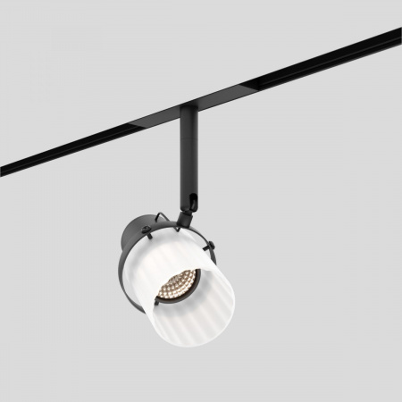 фото Slim Magnetic Трековый светильник со стеклянным плафоном 10W 4000K черный 85532/01