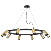 фото Люстра подвесная Rullo, черный Lightstar LR02040037