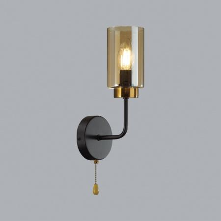 фото Чёрный, бронза Бра E14 1*40W 220V DALLIN COMFI, арт. 5640/1W