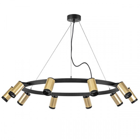 фото Люстра подвесная Rullo, черный Lightstar LR02040037