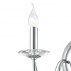 фото Металл/стекло, хром/прозрачный Бра E14 2*40W 220V INCANTO CLASSI, арт. 8034/2W