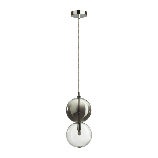 Хром/дымчатый/стекло Подвес G9 1*40W TWIXY PENDANT, арт. 4980/1A