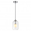фото Хром/ белый/прозрачный/стекло Подвес G9 1*40W LOSTAR PENDANT, арт. 4953/1