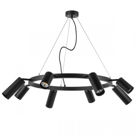 фото Люстра подвесная Rullo, черный Lightstar LR018374874