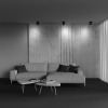 фото Потолочный светильник Maytoni Technical Onda C024CL-18W4K-B-1, черный