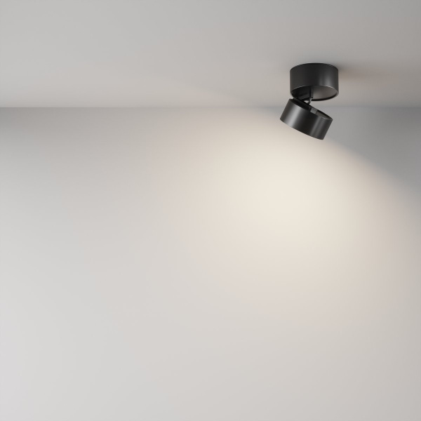 фото Потолочный светильник Maytoni Technical Onda C024CL-12W4K-B-1, черный