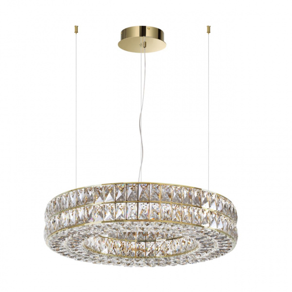 Золото/металл/хрусталь Люстра LED 85W 4000K 5074Лм PANTA L-VISION, арт. 4926/85L