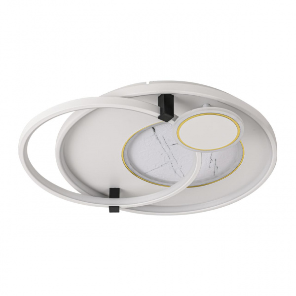 Черный, белый Люстра потолочнаяс ПДУ LED 113W 3000-6000K 220V ANEKO LEDIO, арт. 6544/113CL