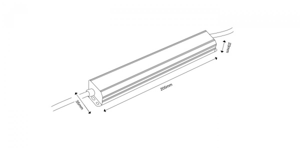 фото Блок питания SWG для светодиодных лент TPW, 60 W Влагозащитный, 24 V, MTPW-60-24