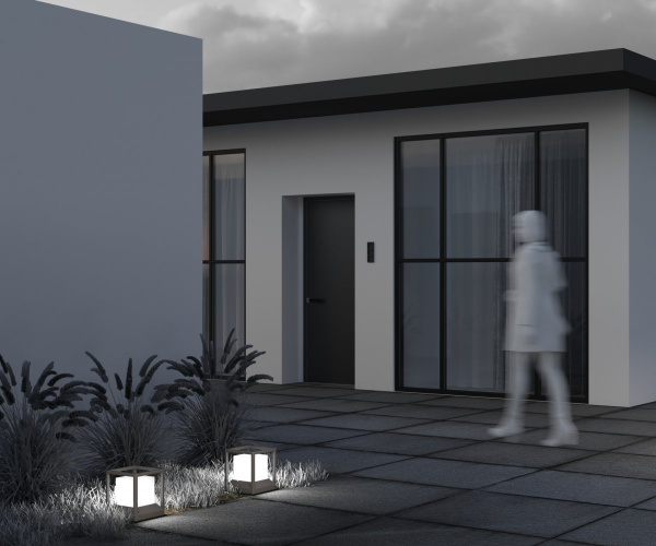 фото Ландшафтный светильник Maytoni Outdoor Trim O455FL-01GF, графит