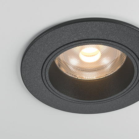 фото Встраиваемый светильник Maytoni Technical FOCUS LED DL125-L12-3K-B, черный
