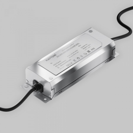 фото Источник напряжения Parity 48В, 200Вт, белый Maytoni Technical TRA130DR-200W, серебро
