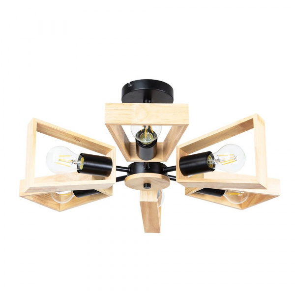 Потолочная люстра Arte Lamp BRUSSELS A8030PL-6BK