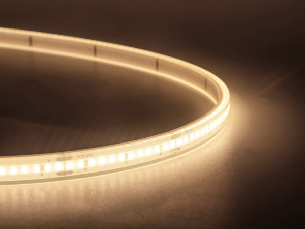 Светодиодная термолента SWG CSP, 240led/m, 10Вт/м, 24В, 3000K, IP68, 3 года, катушка 5 м