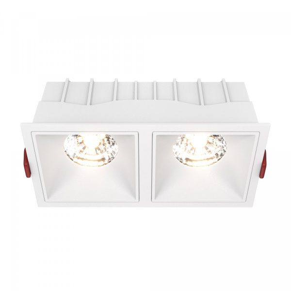 Встраиваемый светильник Maytoni Technical Alfa LED DL043-02-15W3K-SQ-W, белый