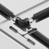 фото Коннектор Т-образный Gravity встраиваемый черный Maytoni Technical TRA010CT-42B
