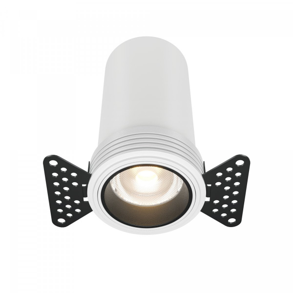 Встраиваемый светильник Maytoni Technical FOCUS LED DL125-L12-3K-TRS-W, белый