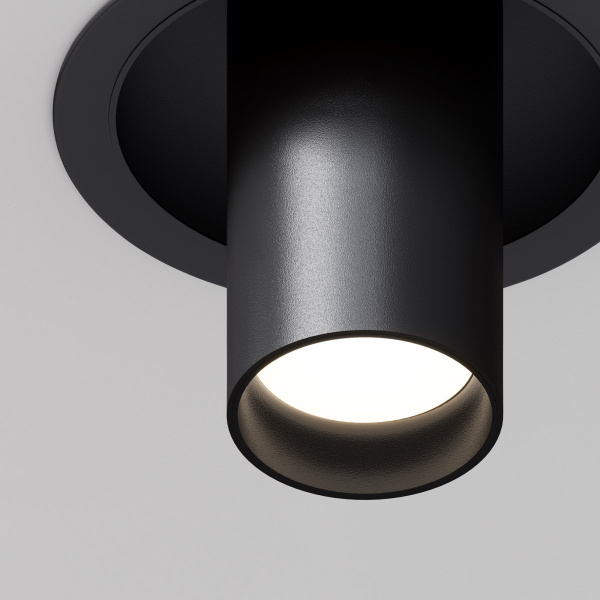 фото Встраиваемый светильник Maytoni Technical FOCUS S C048CL-01-GU10-B, черный
