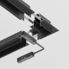 фото Коннектор угловой Gravity встраиваемый черный Maytoni Technical TRX010CL-22B