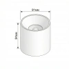 фото Свет-к LED COB накл. (WC1409) 15W 4000К IP20 36° d91*h94mm белый WO