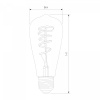 фото Филаментная светодиодная лампа Dimmable ST64 5W 2700K E27 тонированная BLE2746