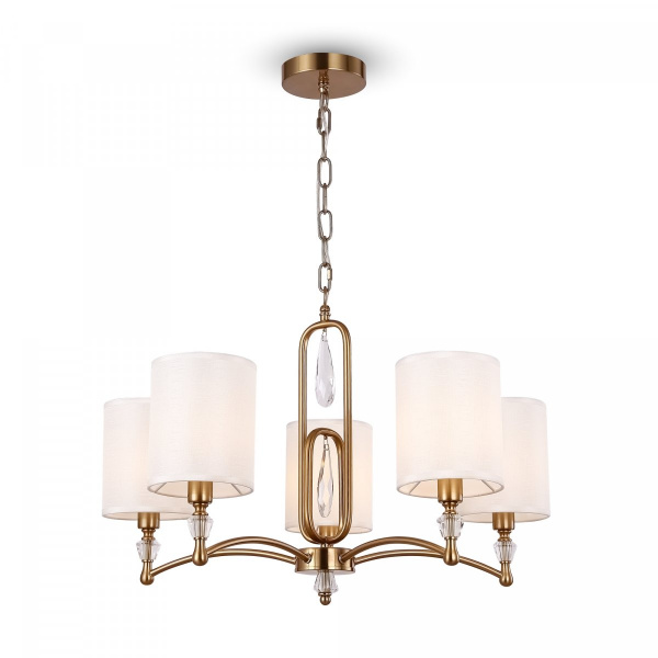 Подвесной светильник Freya Riverside FR1007PL-05BS, латунь