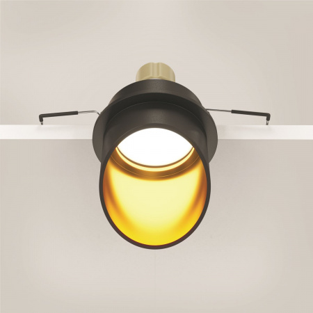фото Встраиваемый светильник Maytoni Technical Lipari DL044-01-GU10-B, черный