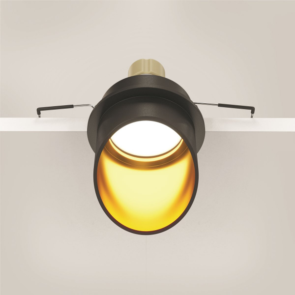 фото Встраиваемый светильник Maytoni Technical Lipari DL044-01-GU10-B, черный