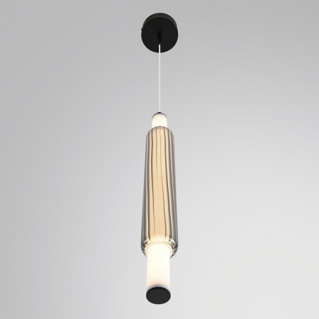 фото Черный/дымчатый, металл/акрил/стекло Бра/подвес LED 15W 4000К 220V TRENDY LEDIO, арт. 6556/15WCL