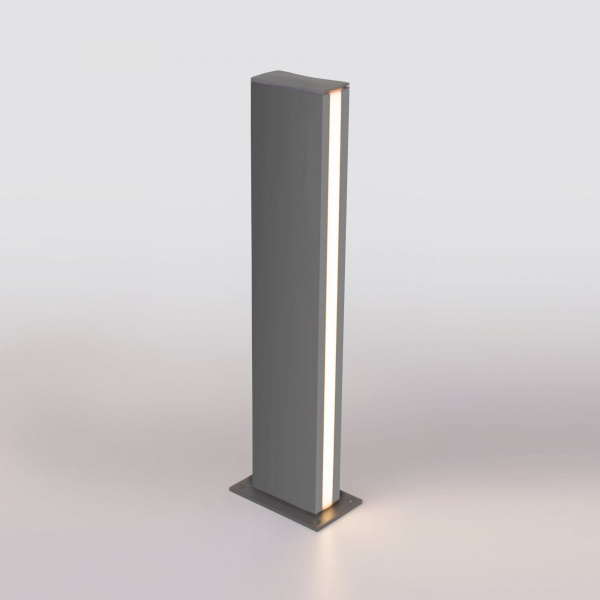 фото Ландшафтный светодиодный светильник Flat IP54 1538 TECHNO LED серый