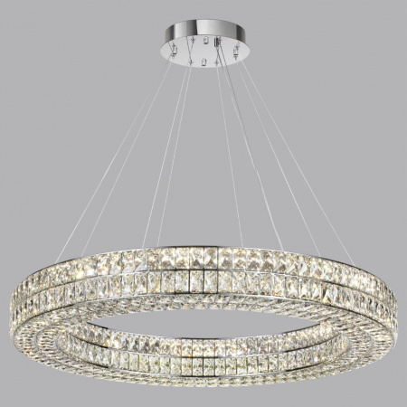 фото Хром/металл/хрусталь Люстра LED 98W 4000K 5850Лм PANTA L-VISION, арт. 4927/98L