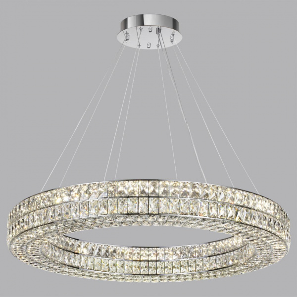 фото Хром/металл/хрусталь Люстра LED 98W 4000K 5850Лм PANTA L-VISION, арт. 4927/98L