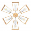 фото Потолочная люстра Arte Lamp BRUSSELS A8030PL-6WH