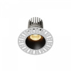 Встраиваемый светильник Maytoni Technical Dip DL124-10W-2.7K-TRS-B, черный