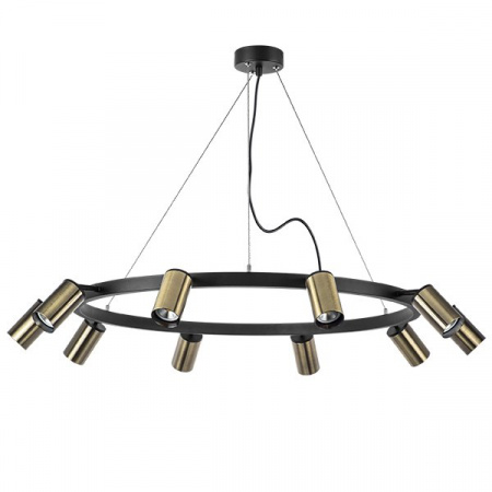 фото Люстра подвесная Rullo, черный Lightstar LR020310