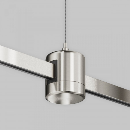 фото Подвес тросовый Hang с прямым коннектором питания Flarity платина Maytoni Technical TRA157SW-IPC1-PT