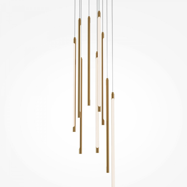 фото Подвесной светильник Maytoni Light stick MOD236PL-L54BS3K, латунь