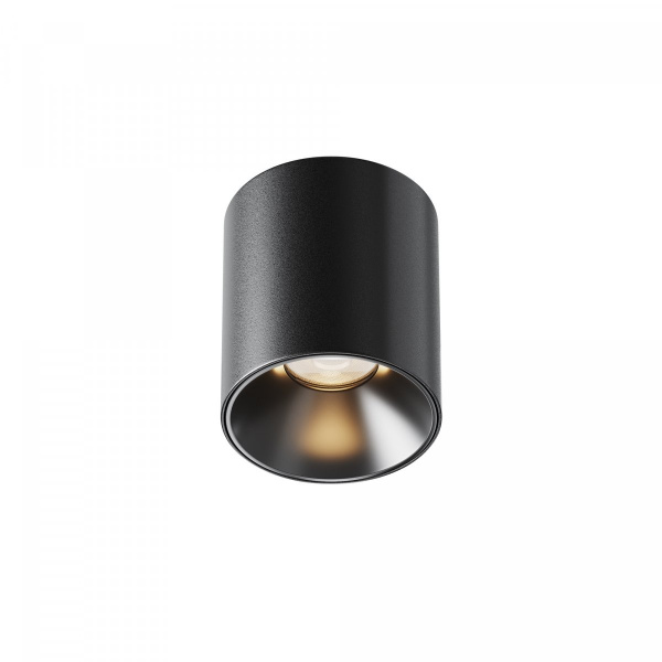 Потолочный светильник Maytoni Technical Alfa LED C064CL-5W3K-RD-B, черный